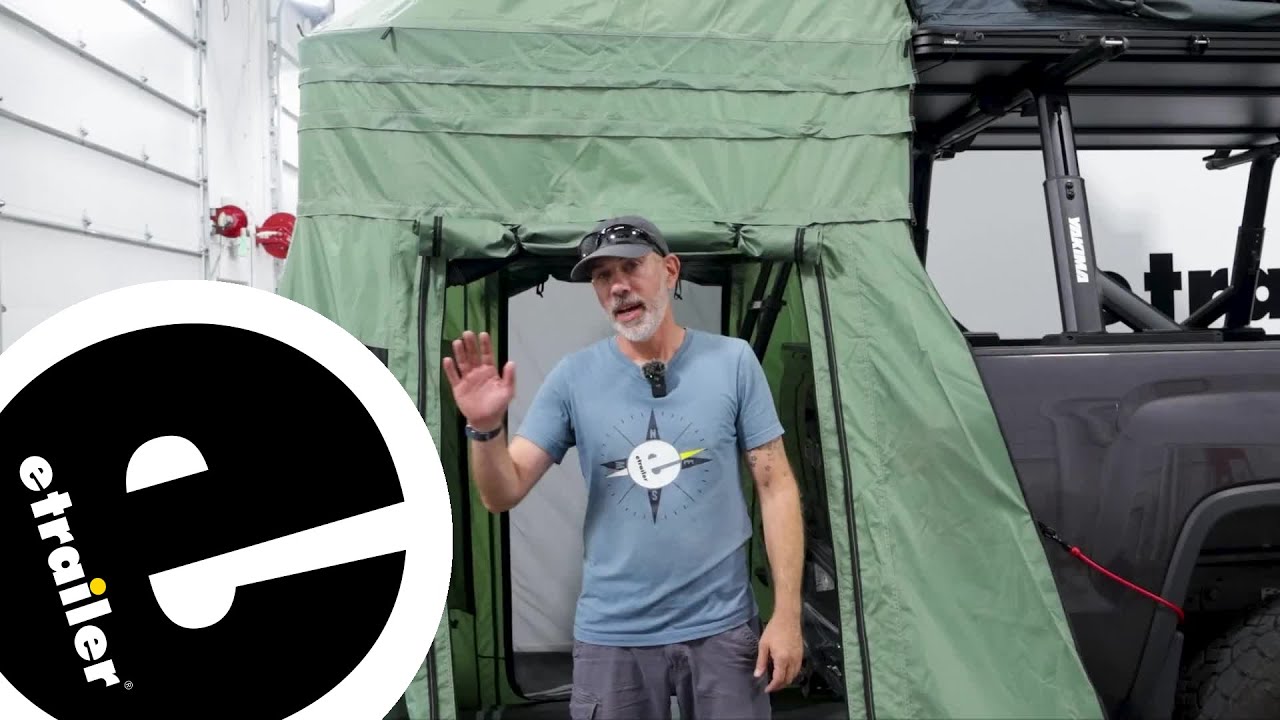 etrailer | A Closer Look at the Yakima SkyPeak HD Rooftop Tent Annex