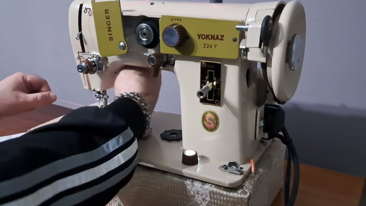 Singer yoknaz 224 masaustu portatif dikiş nakış makinesi (video code 29122022002)