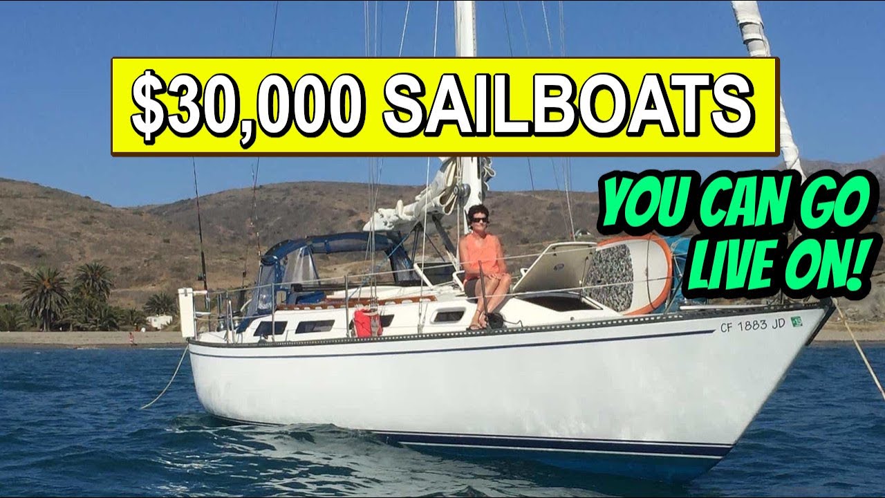 Cheap Sailboat to Live On? 38 Foot Sailboat for $30,000 - Ep 299 - Lady K Sailing