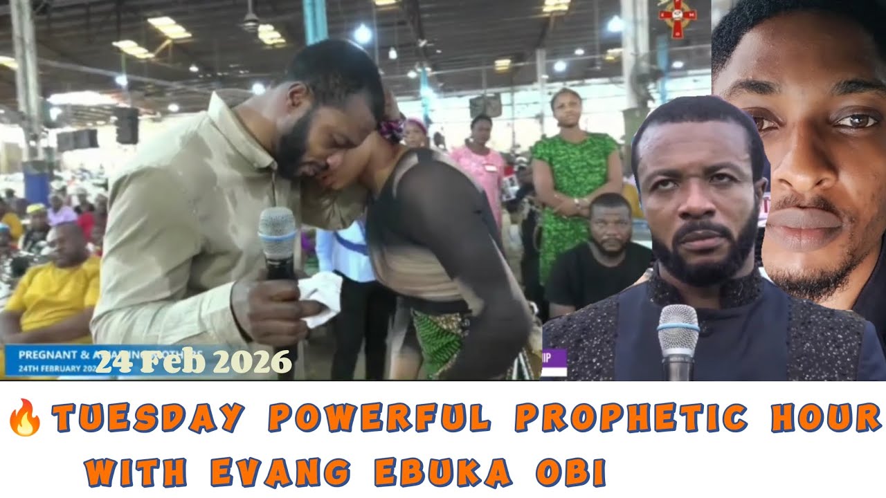 🔥 TUESDAY POWERFUL PROPHETIC HOUR WITH EVANG EBUKA OBI #ZIONPRAYERMOVEMENTOUTREACH #EVANGEBUKAOBI 