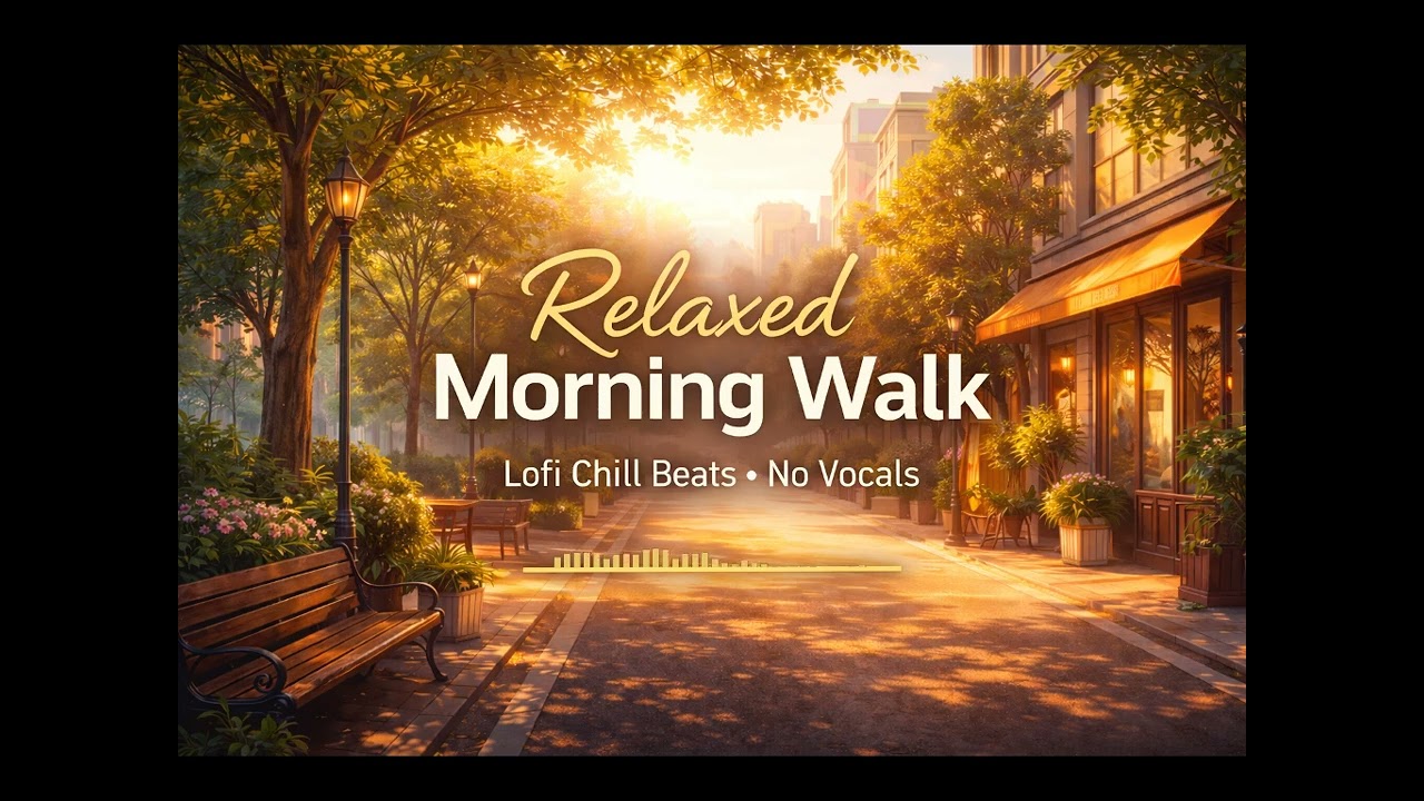 ☀️ Relaxed Morning Walk | Lofi Chill Beats for Focus & Study | VMG