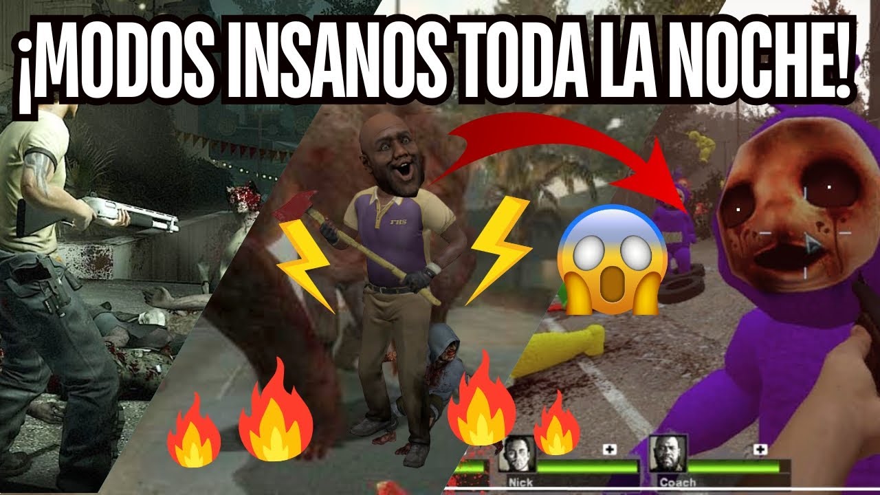 “UNA NOCHE A PURO LEFT 4 DEAD 2 🔥🎮 Campaña, versus, mods y más con amigos”