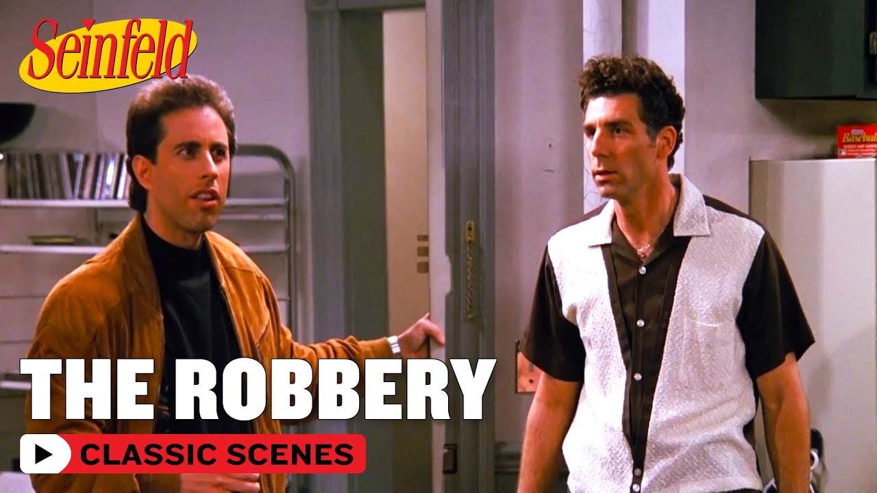 Jerry's Apartment Gets Robbed | The Robbery | Seinfeld