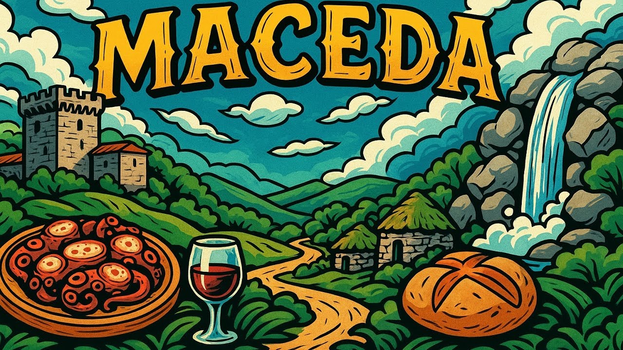 MACEDA | Rumba flamenca dedicada a Maceda (Ourense) con su historia, fiestas y gastronomía