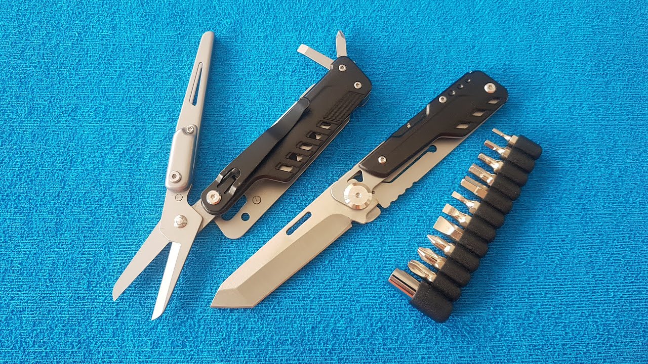 GHK12-Eagle a escena: Una multiherramienta con navaja separable