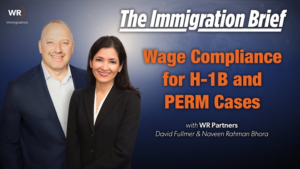 Соблюдение требований к заработной плате для виз H-1B и PERM | Краткий обзор иммиграционного зако...