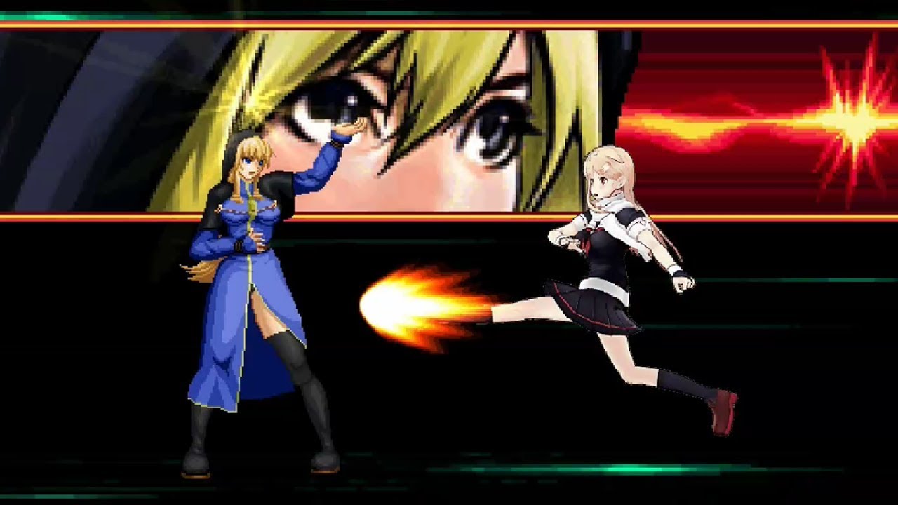 [KOF Mugen] Goeniko (Schlussel-Pre) VS Yuudachi Kai Ni (The King of Fighters 🆚 KanColle)