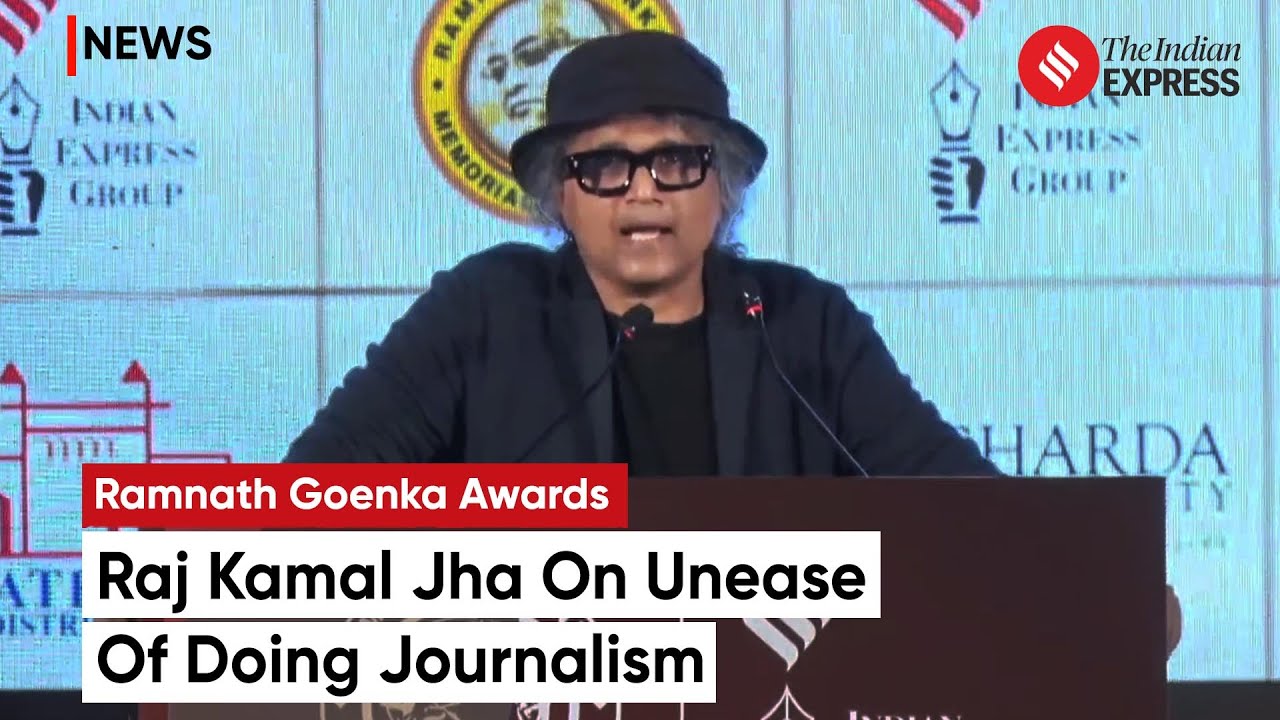 Raj Kamal Jha at Ramnath Goenka Awards: &ldquo;Stories We Celebrate Today Show The &lsquo;Laabh&rsquo; Of Journalism&rdquo;