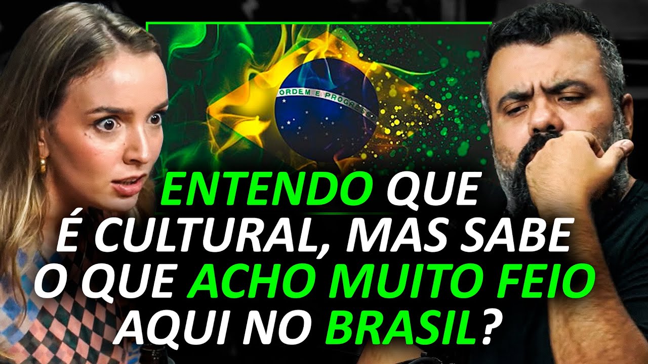 O MAIOR CHOQUE CULTURAL de um GRINGO NO BRASIL [com MEIO BRASILEIRA E PEDRO]