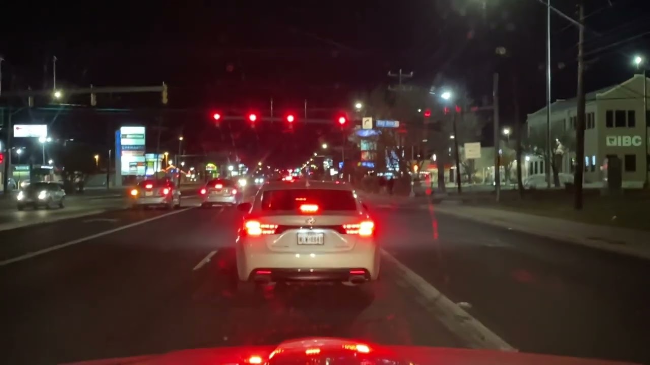 Driving through San Antonio Texas hood- Walzem rd