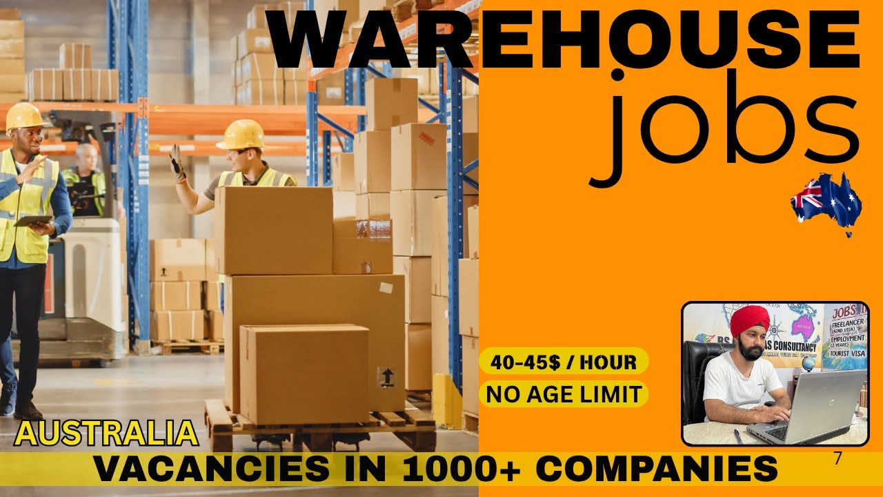 WAREHOUSE JOBS in AUSTRALIA