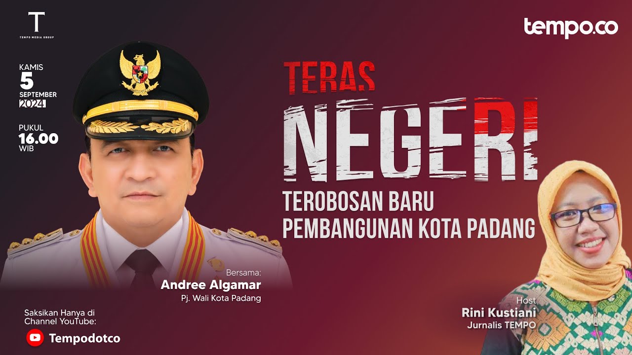 Teras Negeri | Terobosan Baru Pembangunan Kota Padang