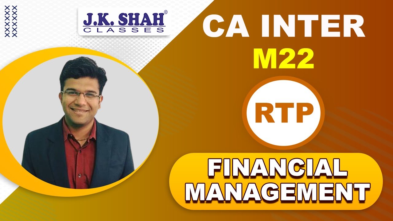 CA Inter | RTP May 22 | Financial Management