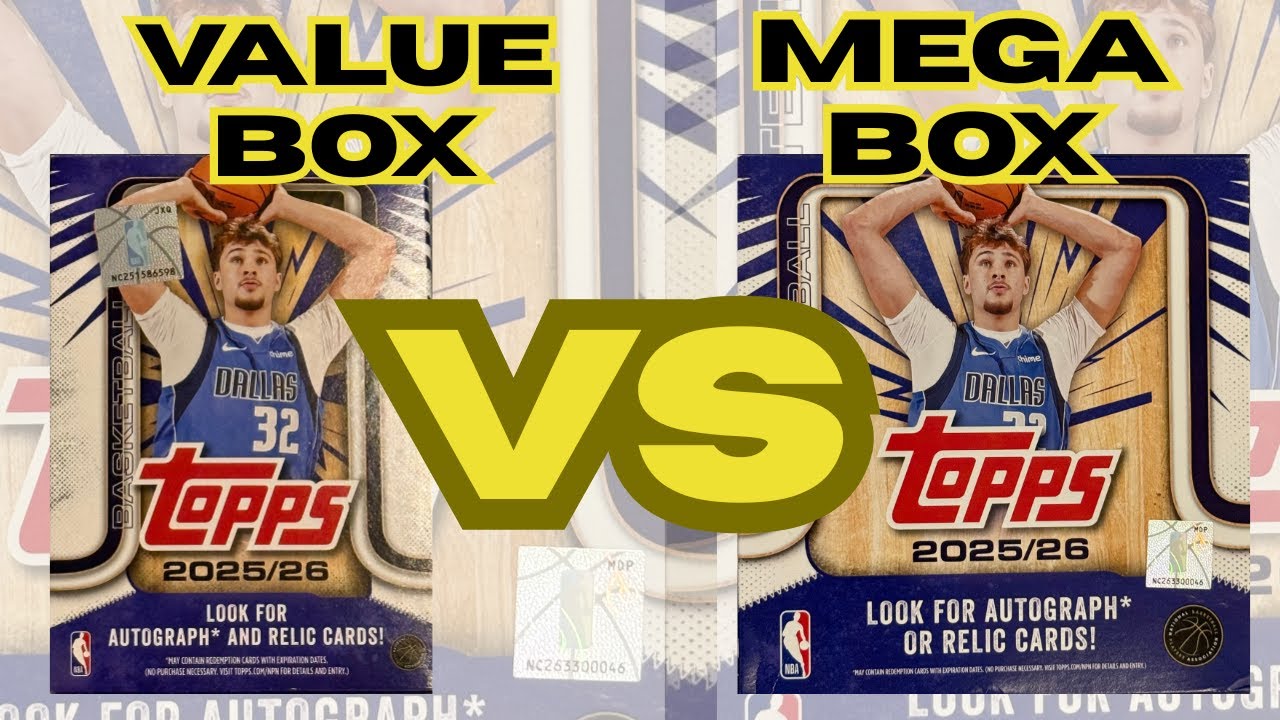 Value Box vs Megabox, Topps Basketball 2025-26 round 1 | Unbox 12