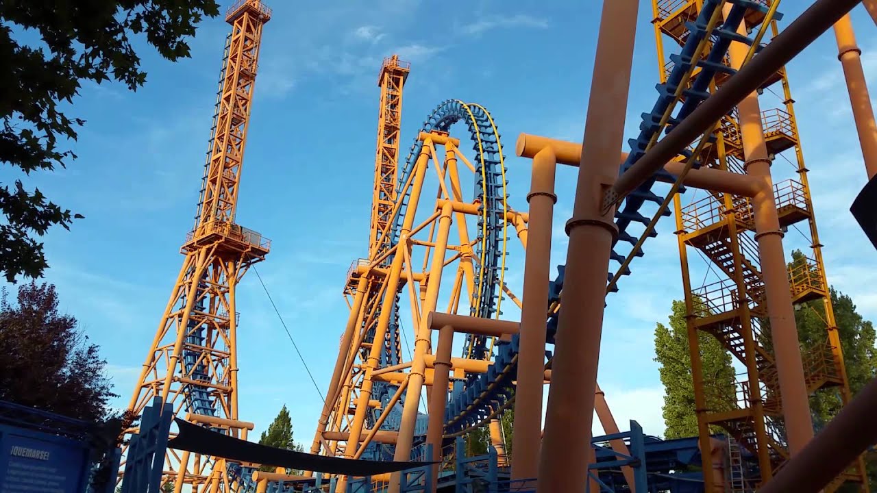 Stunt Fall Parque Warner Madrid Full HD 60p offride