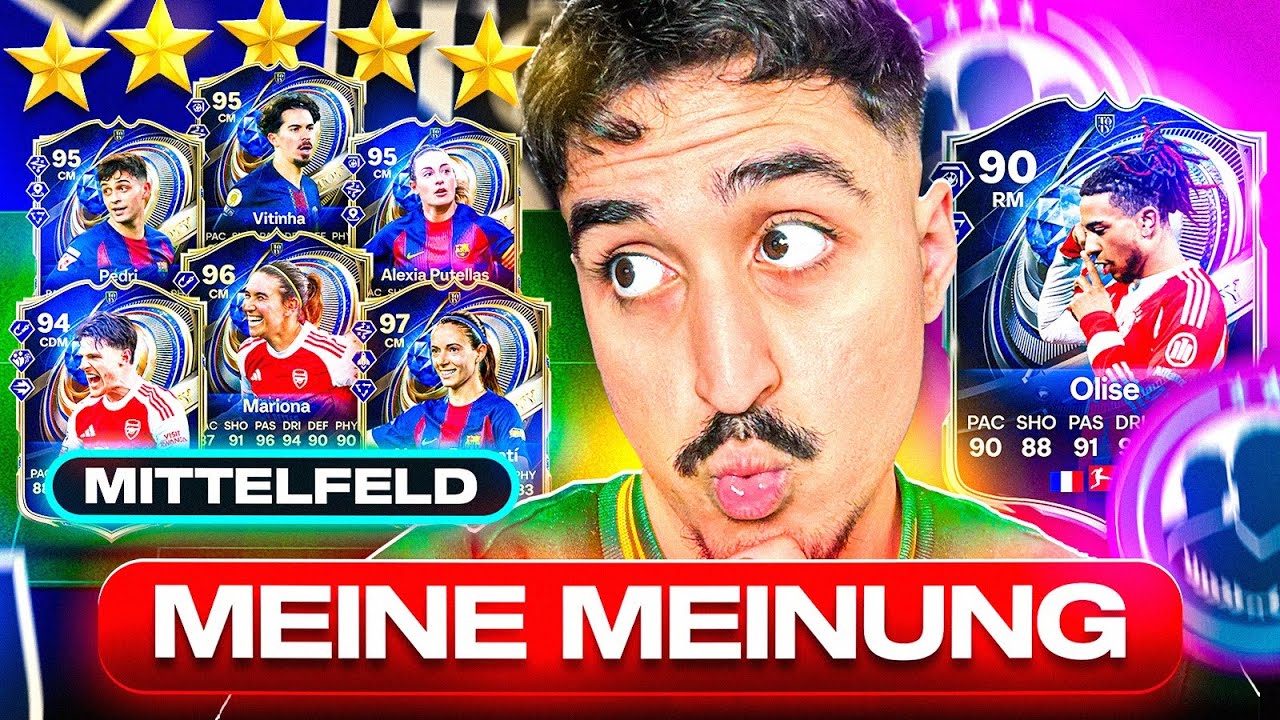 Furky BEWERTET alle TOTY MITTELFELD & OLISE SBC! ✅👀
