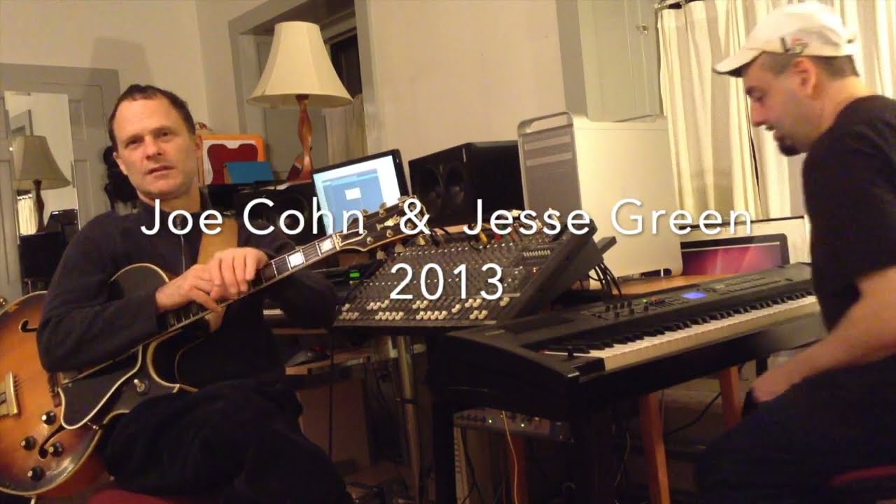Joe Cohn plays amazing guitar solo with eyes shut (with Jesse Green on piano/left-hand bass).