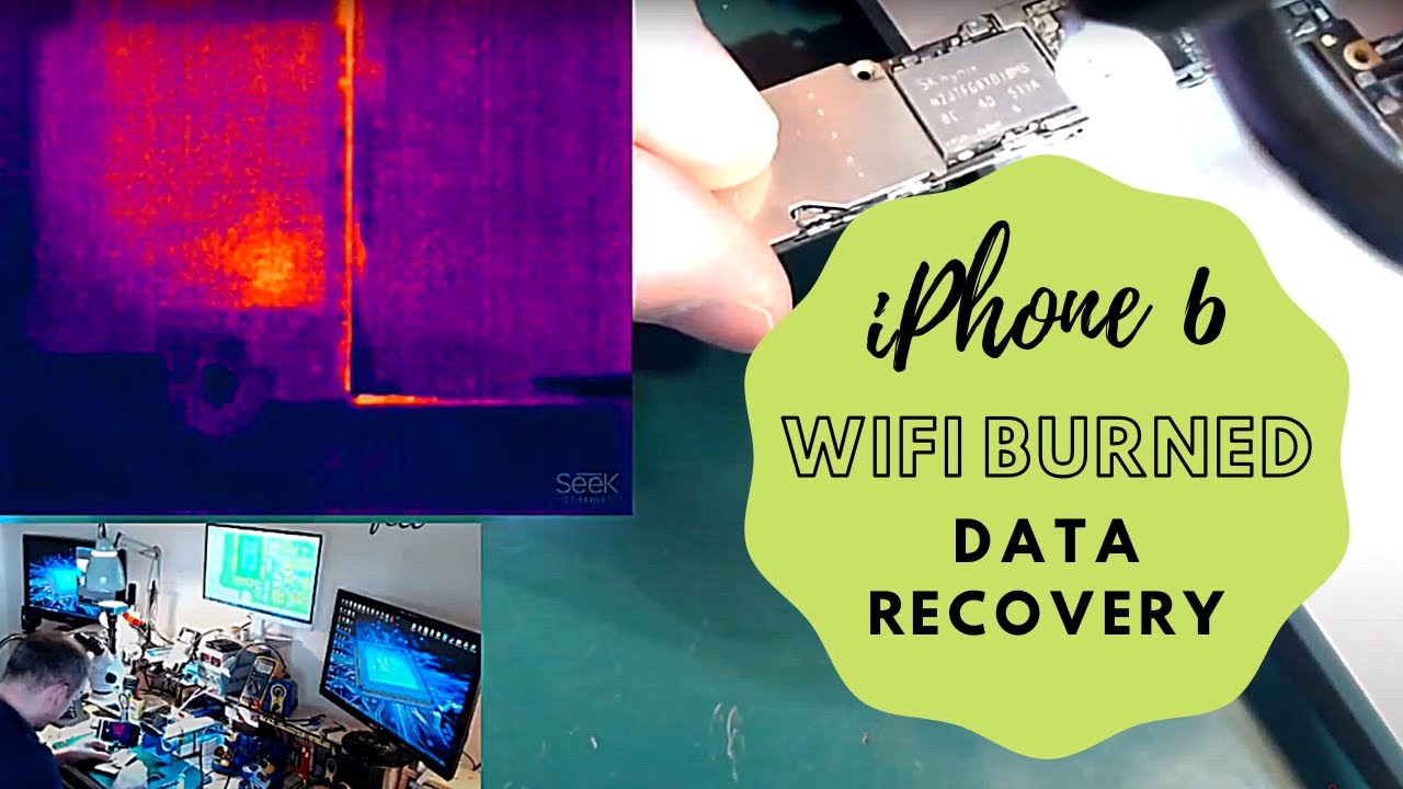 iPhone 6 Data Recovery WIFI Burned