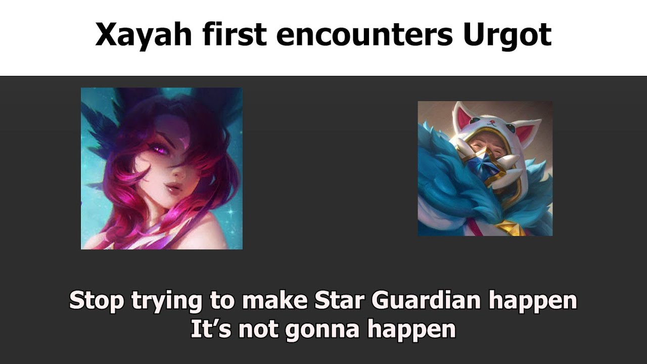 Star Guardians refuse to accept Urgot to join them