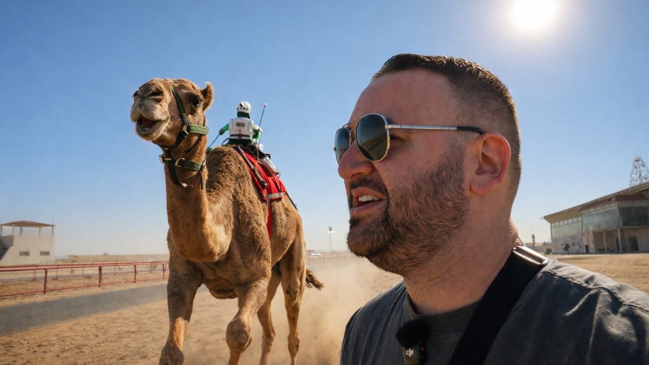 I Went To The Camel Races & Oldest Market In Kuwait 🇰🇼