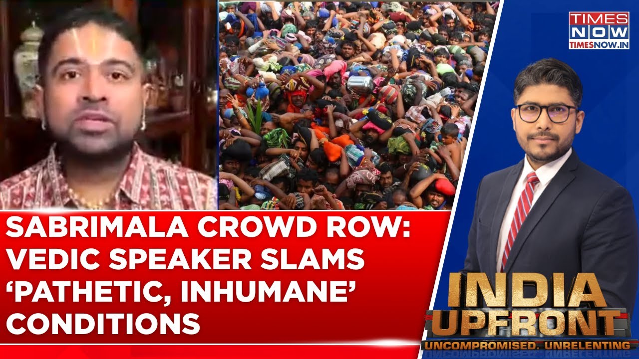 Sabarimala Crowd Mismanagement Row: Vedic Speaker Slams &lsquo;Pathetic, Inhumane&rsquo; Conditions For Devotees