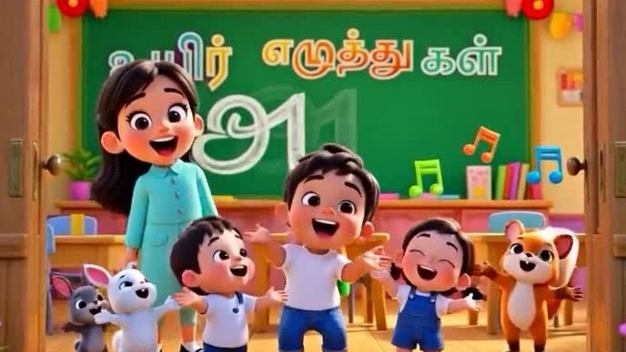 உயிர் எழுத்துகள், GIYAN ANIMATION
