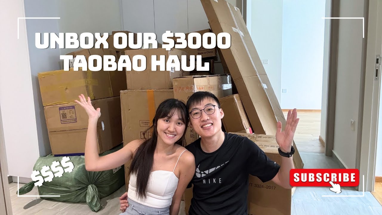 Unbox $3000 Taobao Haul!!! 🤑 🤑 🤑