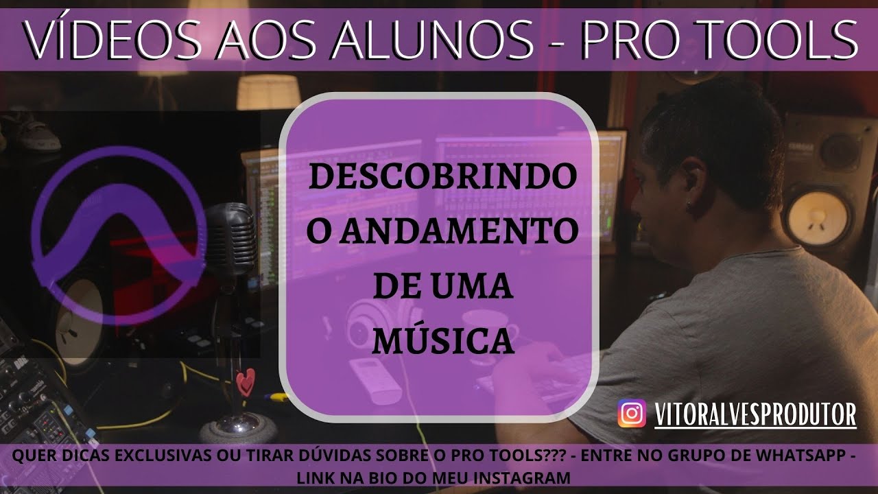 COMO DESCOBRIR O ANDAMENTO DE UMA MÚSICA - AVID PRO TOOLS