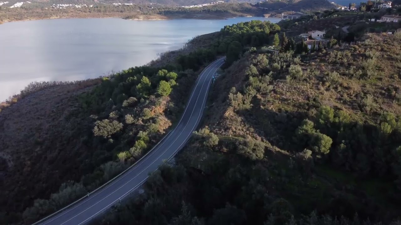 Embalse de la Viñuela.