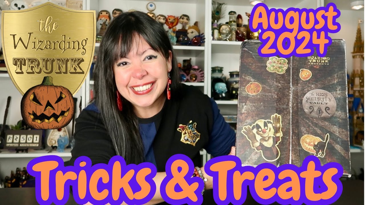 THE WIZARDING TRUNK | Tricks & Treats | August 2024 | A HARRY POTTER UNBOXING🎃