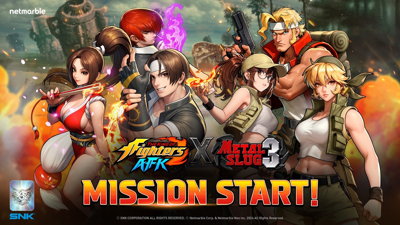 [The King of Fighters AFK X Metal Slug 3] Collaboration MISSION START! 💥