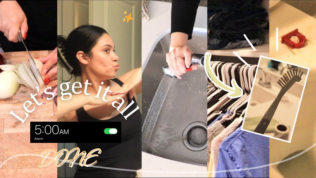 Давайте сделаем это! Режим уборки включен, приготовление еды, стирка, расхламление и организация ...