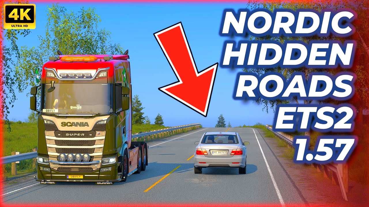 Norway Unfinished Hidden Roads to Nordic Horizons DLC | Scandinavia Refresh | ETS2 1.57 beta