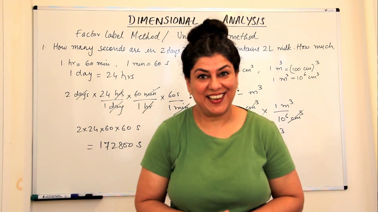 XI -1 #5 - Dimensional Analysis (PART-2) - Converting Units using Multiple Conversion Factors