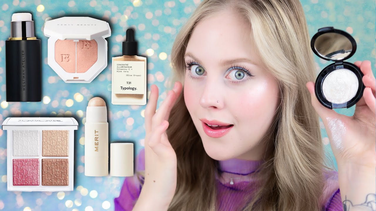 The BEST Highlighters for Pale, Cool Toned, and Olive Skin