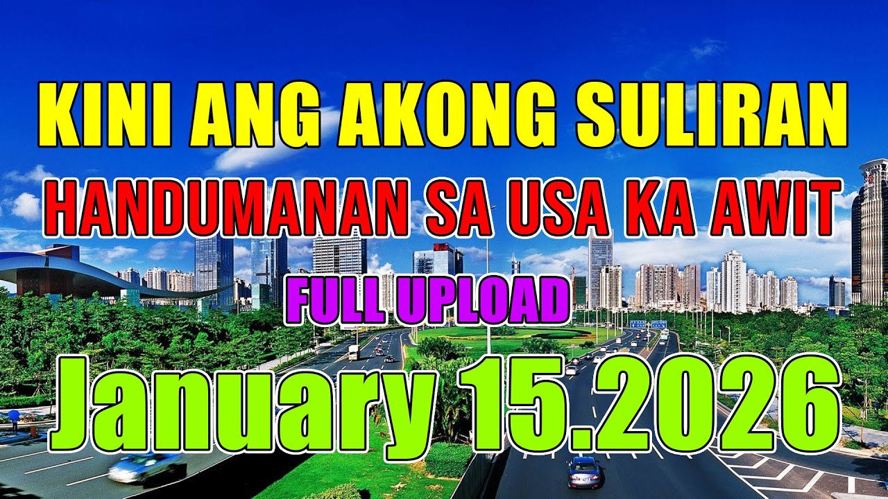 [1 HOUR] Kini Ang Akong suliran ug Handumanan sa Usa Ka awit. | Full upload | January 14.2026