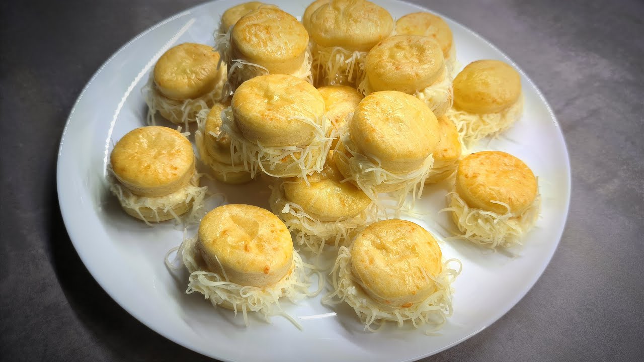 Szakállas pogácsa, a triplasajtos finomság 🧀 @O&T konyhája