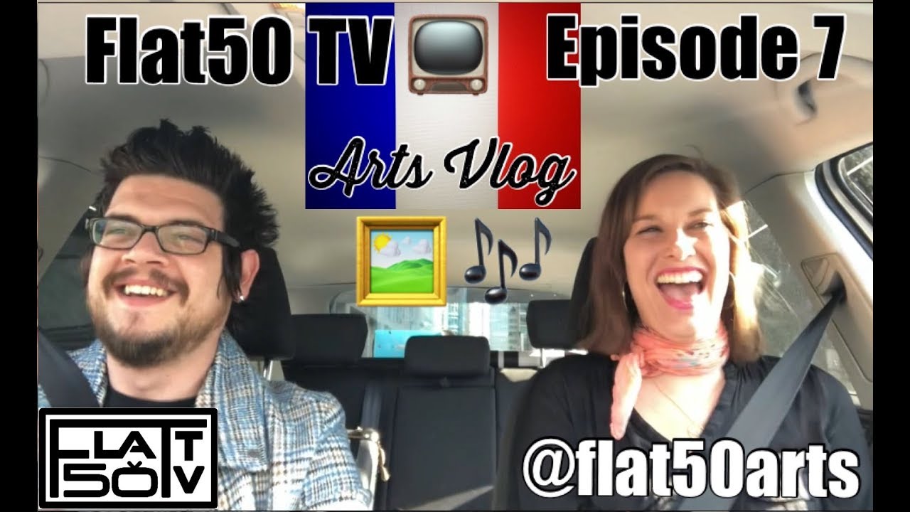 Flat50 TV Ep.7 Midem, Pop Art Illustration, Funk Rock with SAULTS & Stags Head Gig 31.05.19