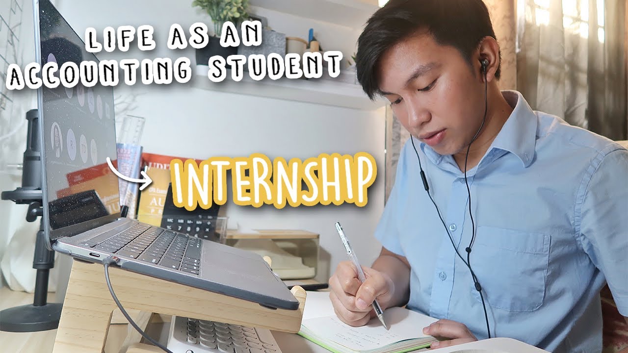 life as an accounting student🐯: internship, research, & studying for exams