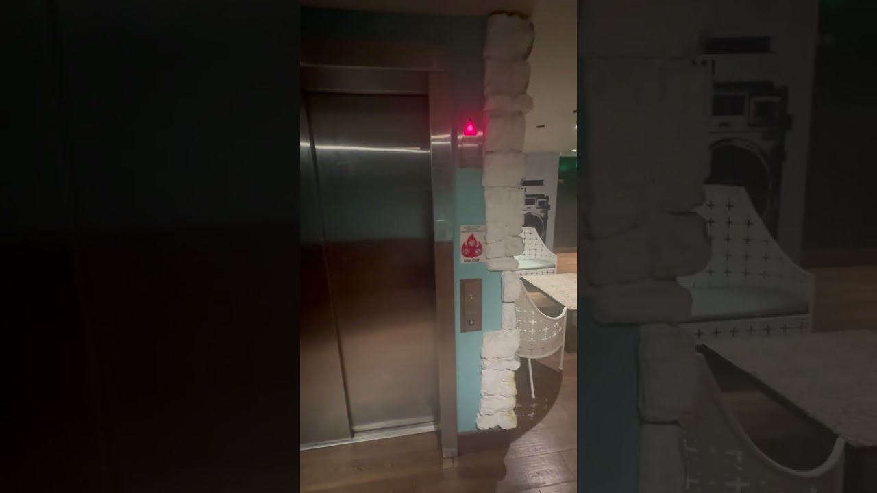 Schindler HT 330a hydraulic elevator at blanco tacos Mexican restaurant in Phoenix Arizona 