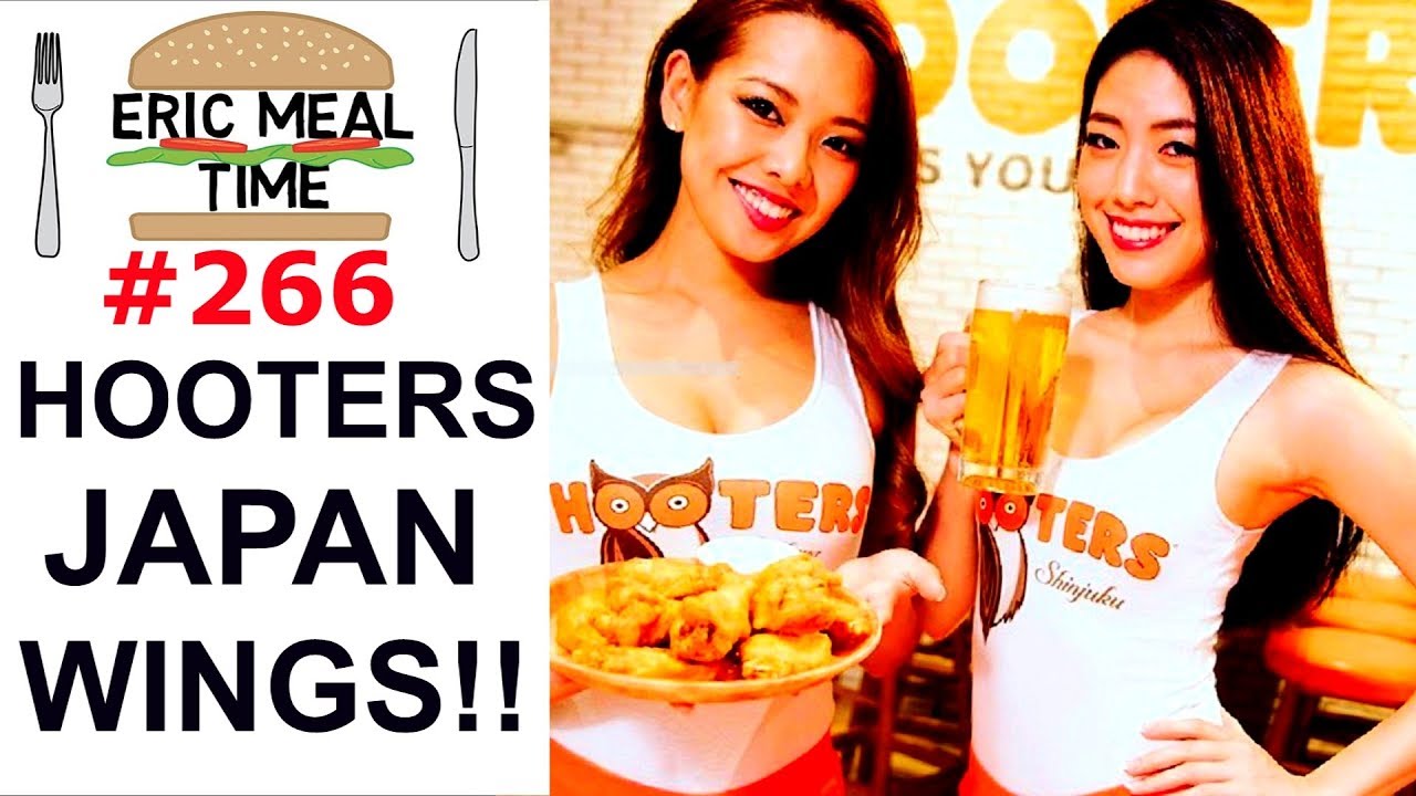 HOOTERS JAPAN, Chicken Wings - Eric Meal Time #266