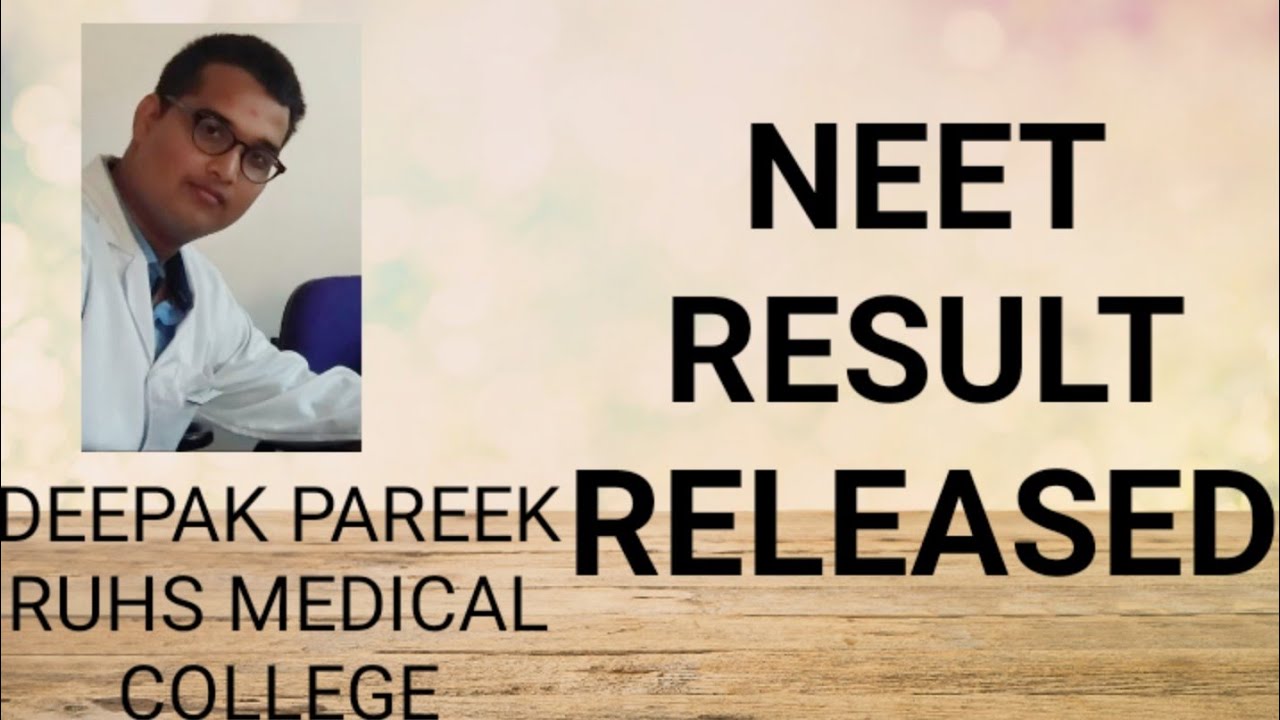 Neet result 2020 released