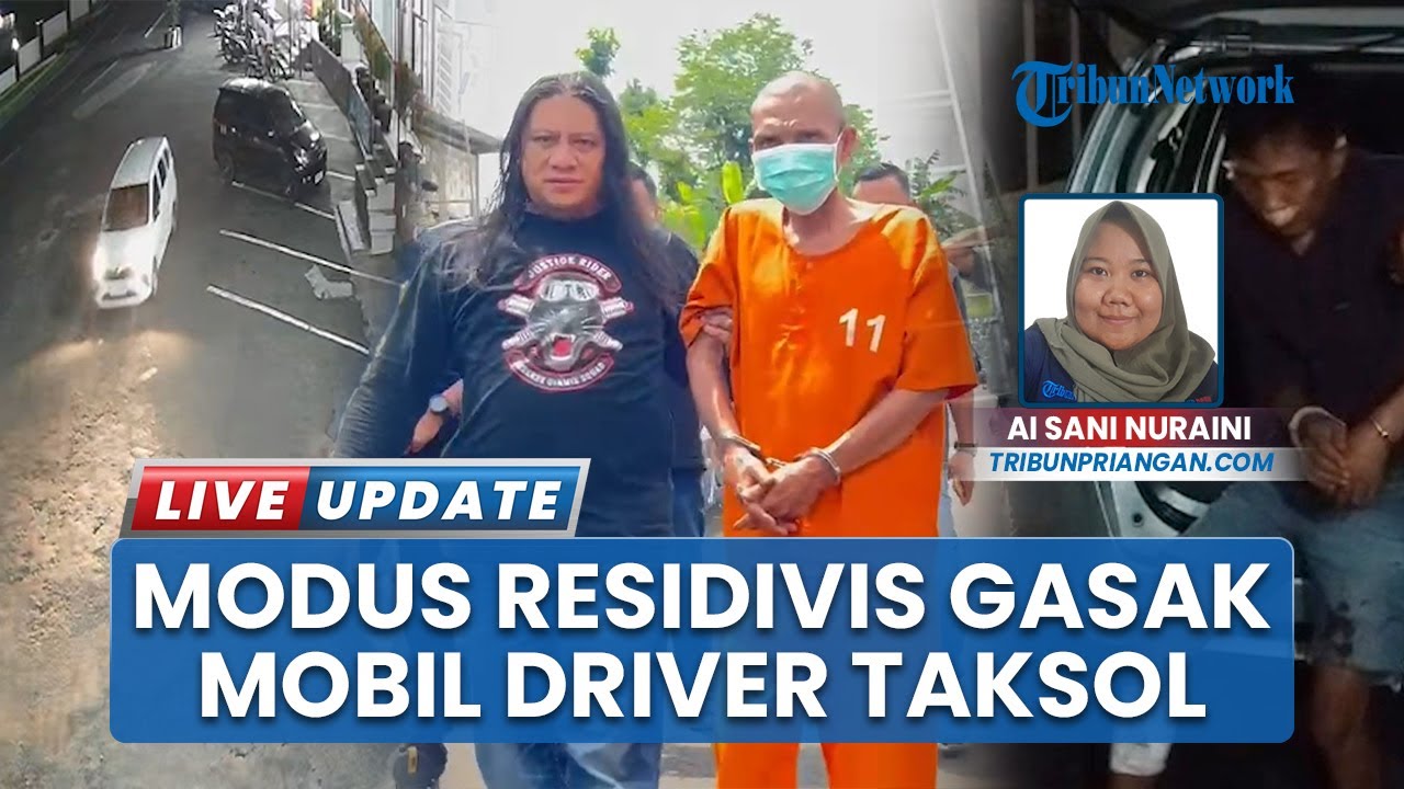 2 Residivis Lintas Provinsi Gasak Mobil Driver Gocar di SPBU Panawangan, Ditangkap Polres Ciamis
