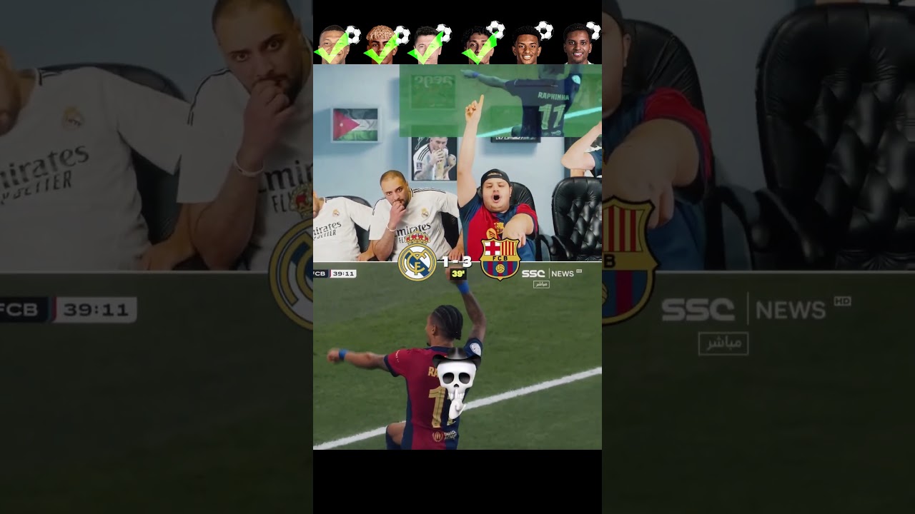 Madrid fan reaction: Barcelona destroyed us 5-2, total humiliation. 😡😭