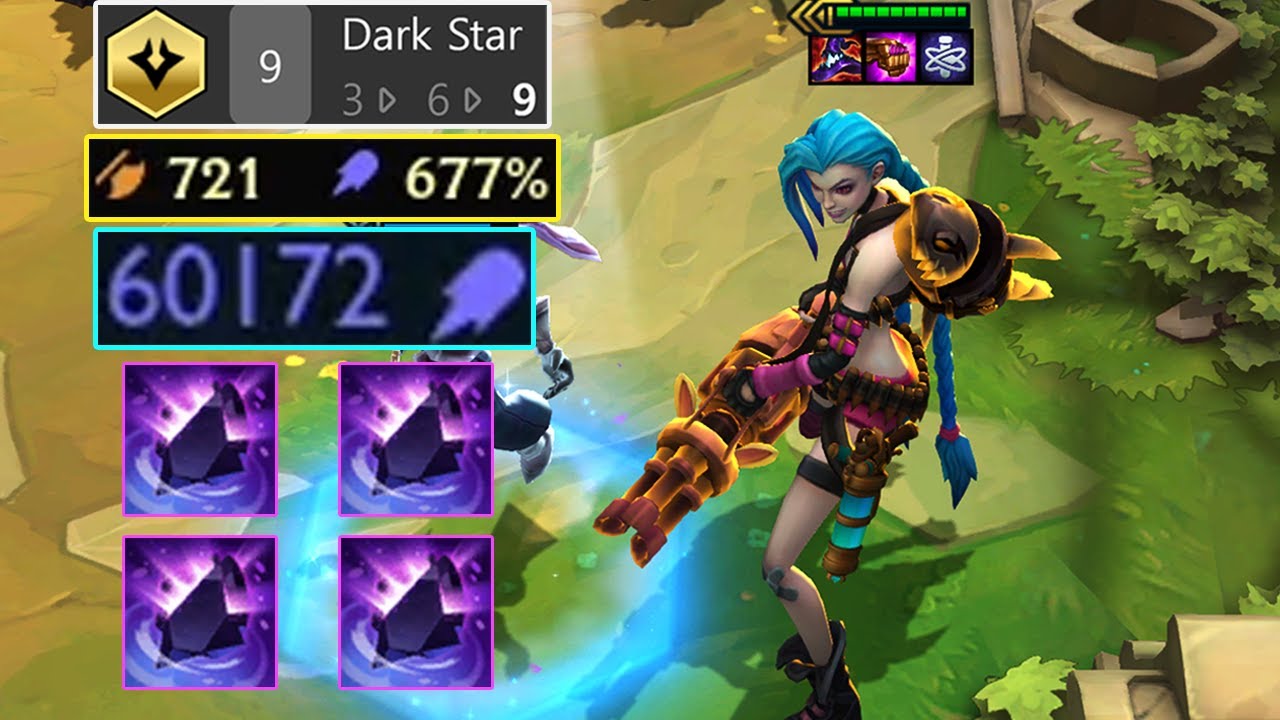 Jinx ⭐⭐⭐ Dark Star Nuclear Whole Map | 7 Mutant VORACIOUS APPETITE