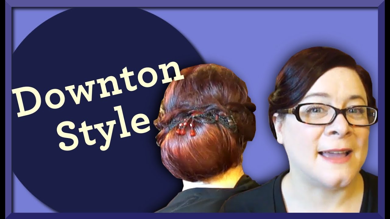 Downton Abbey Series-Lady Mary Crawley Vintage Hair Tutorial