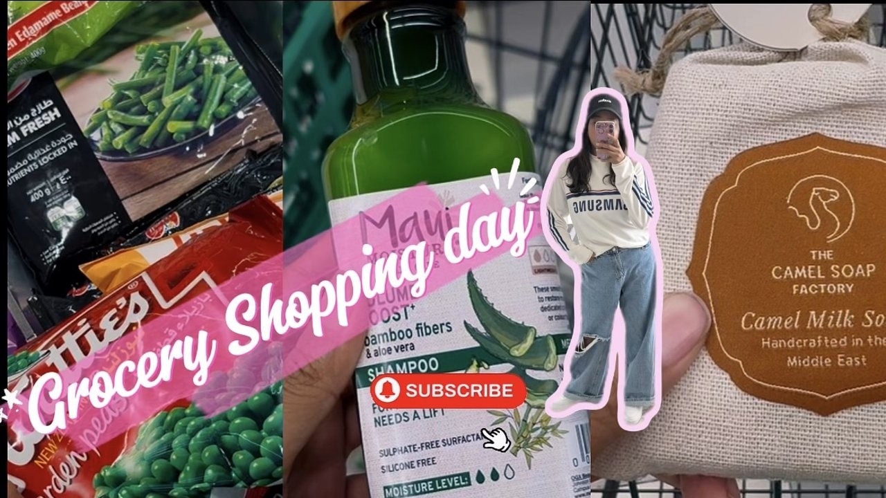 Weekly Grocery Shopping in Abu Dhabi | Mom Life