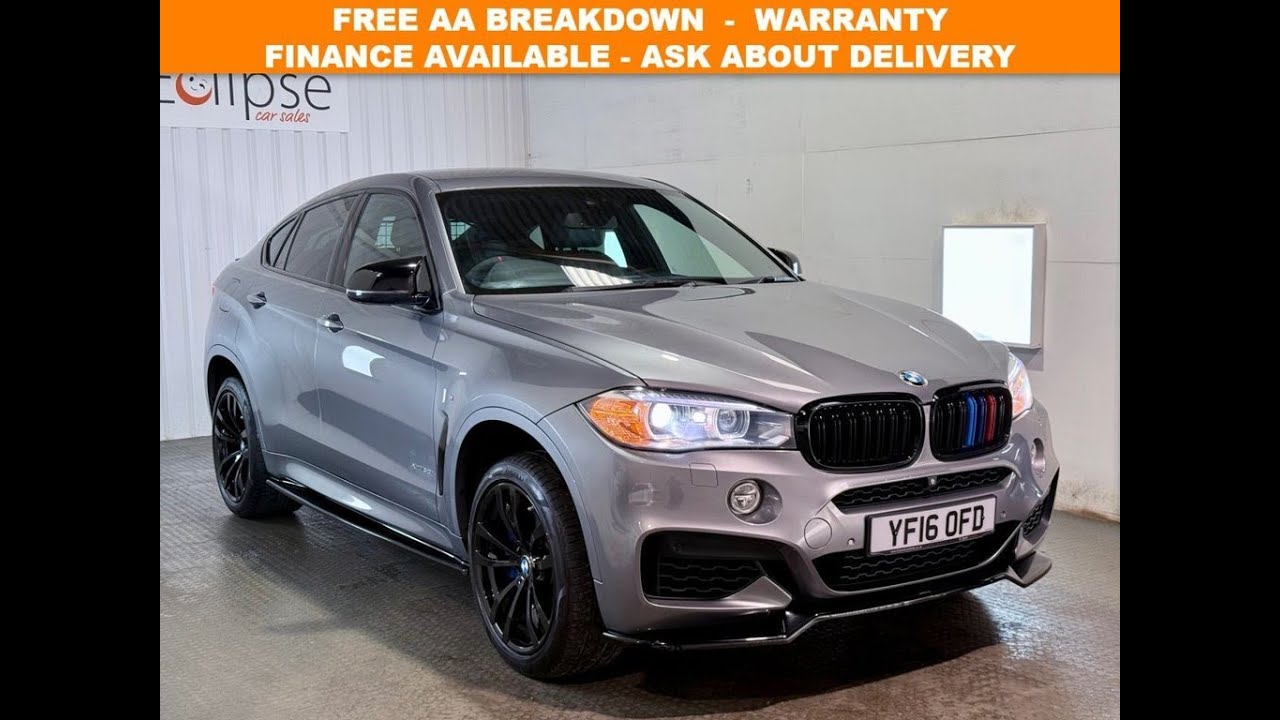 2016 BMW X6 4.4 50i V8 M Sport SUV 5dr Petrol Auto xDrive Euro 6 (s/s) (450 ps)