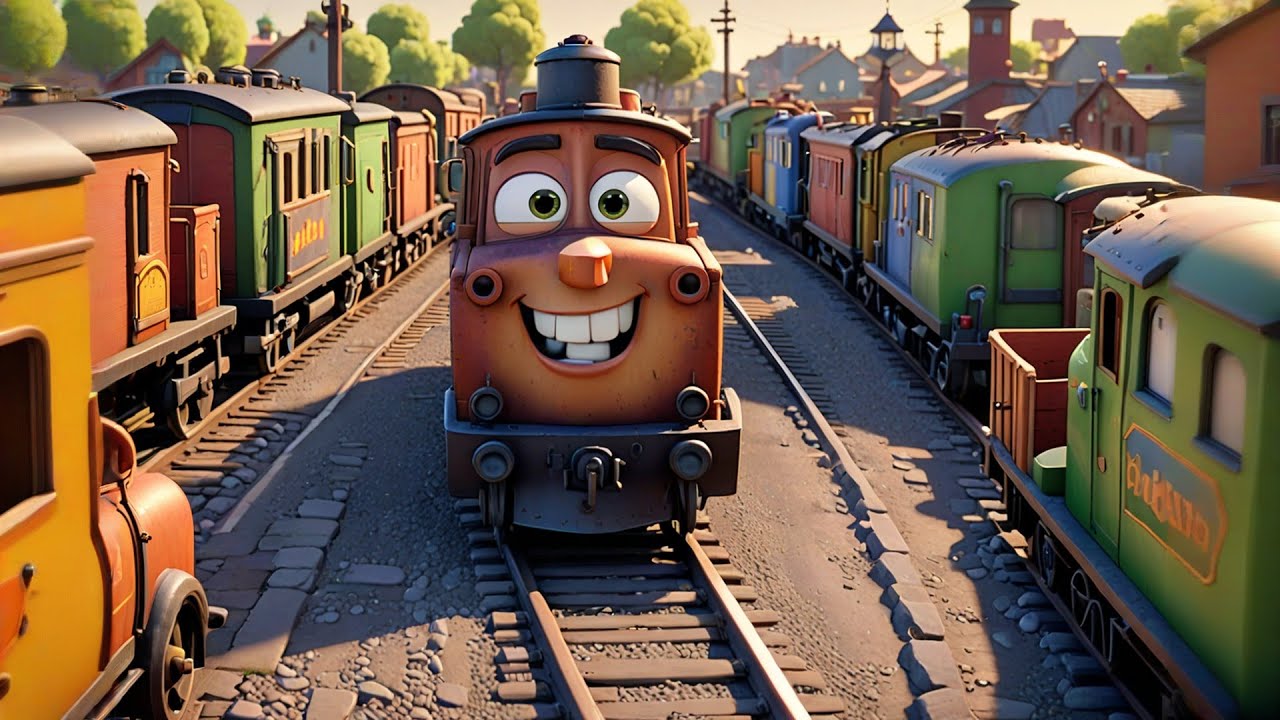 Timmy Train Crosses Bridges + More Nursery Rhymes & Kids Songs