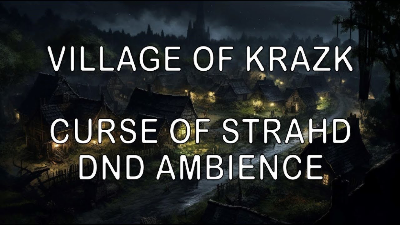 Village of Krezk - Curse of Strahd Music | Land of Barovia | DND Ambience | Call of Cthulhu RPG